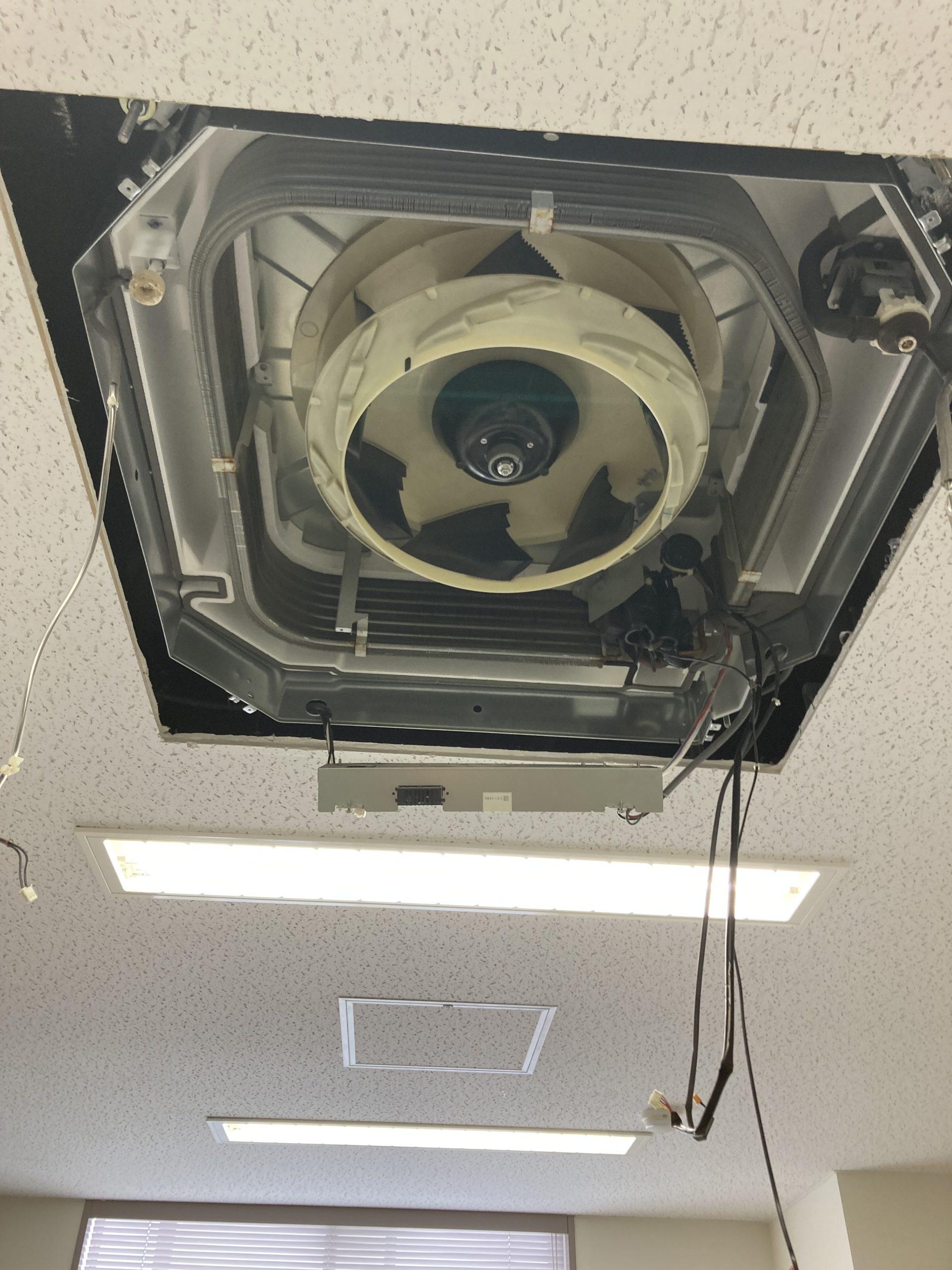 業務用】吹田市大学様 ヤンマーGHP（ガスヒーポン）室内機熱交換器温度 