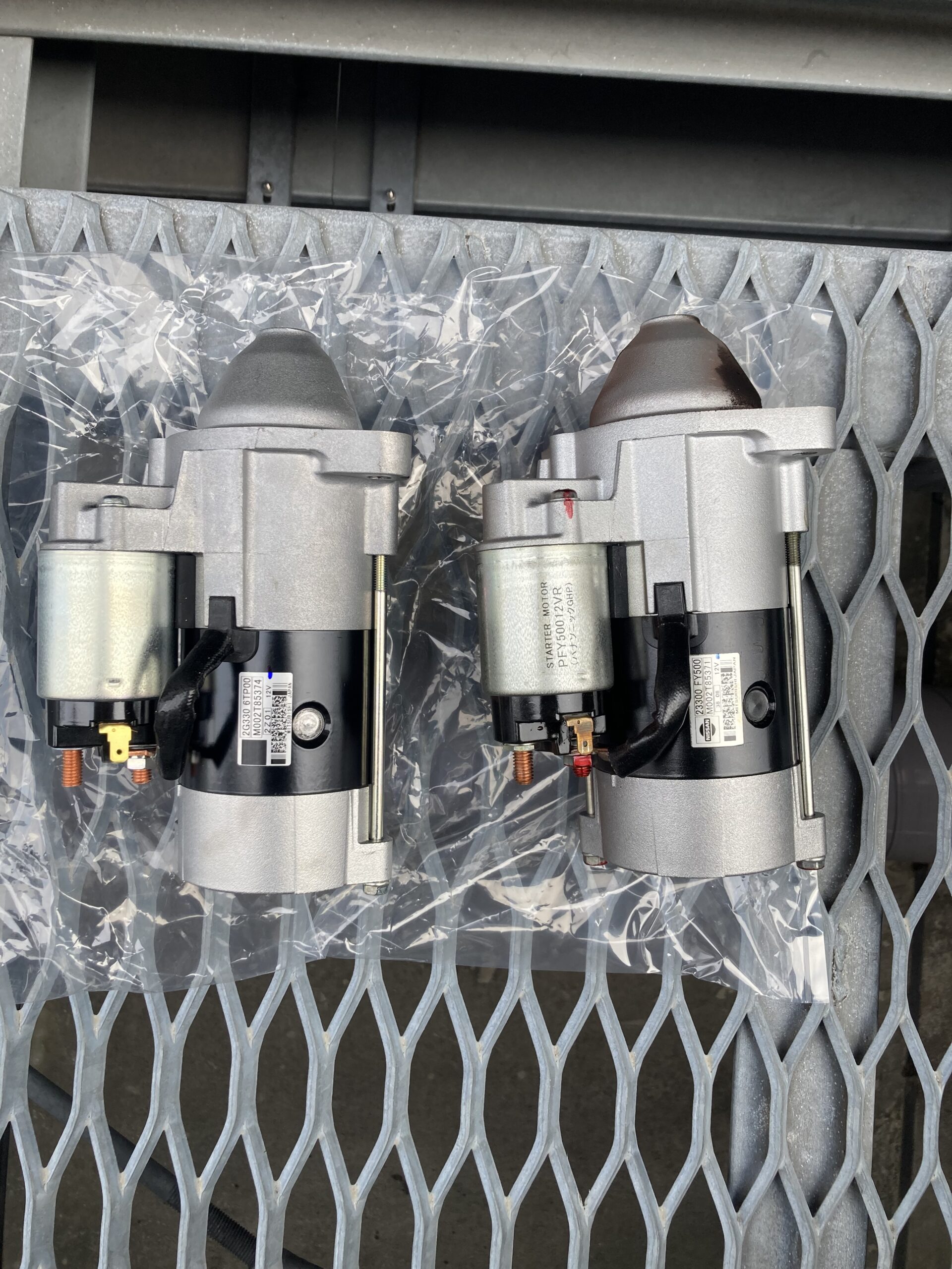 新旧スターター