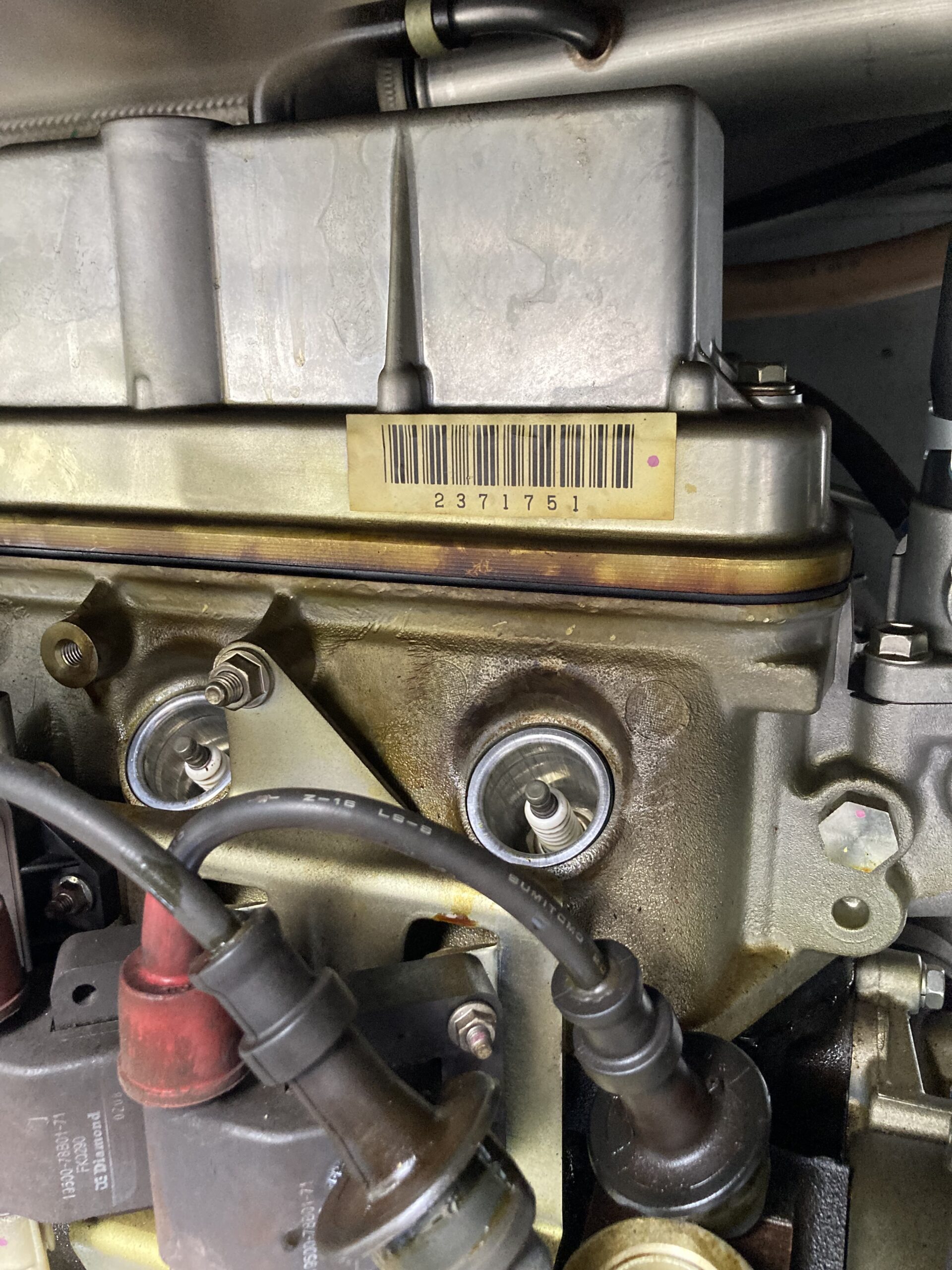 新品プラグガイド取り付け後