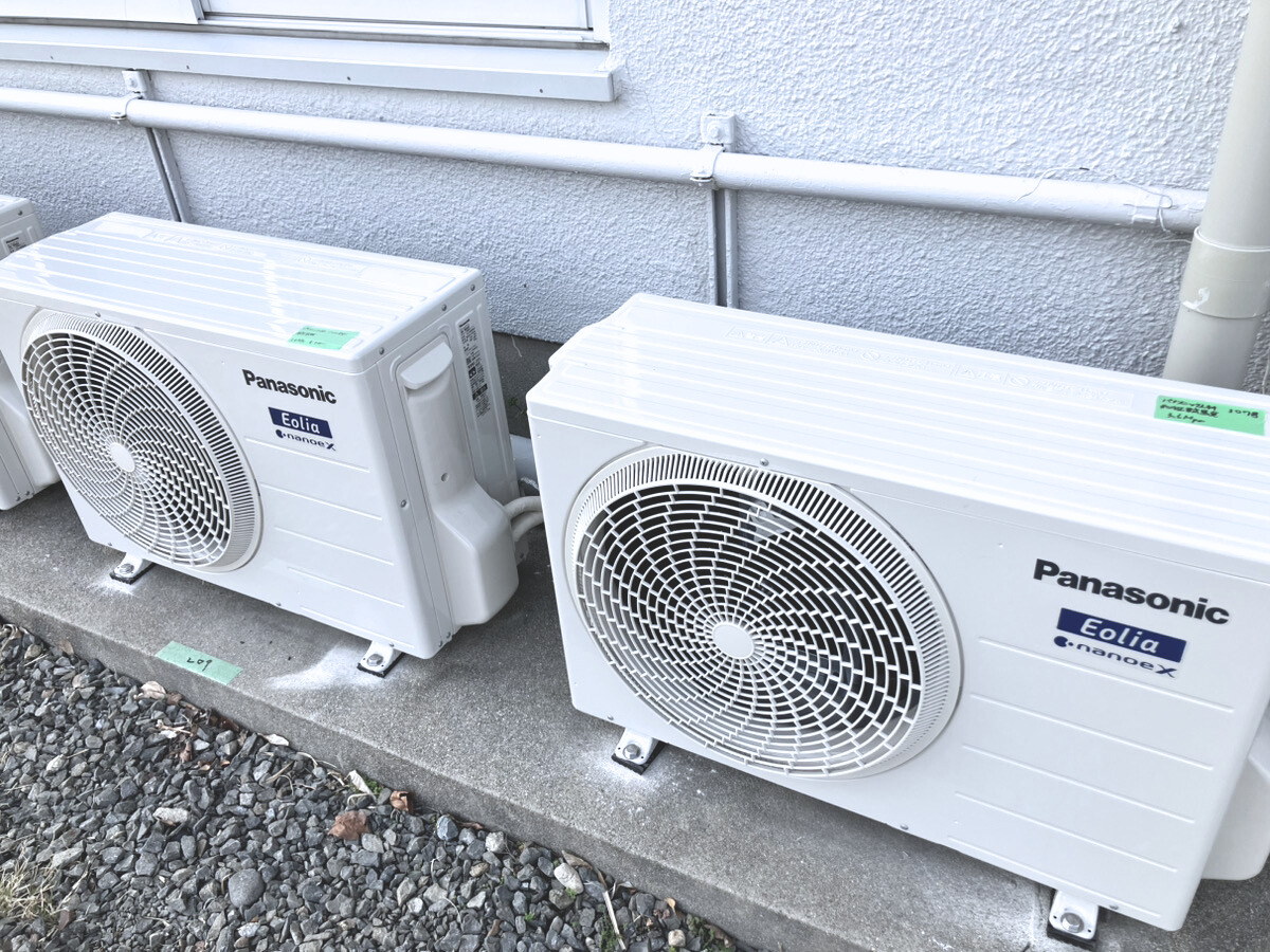 施工後（室外機）