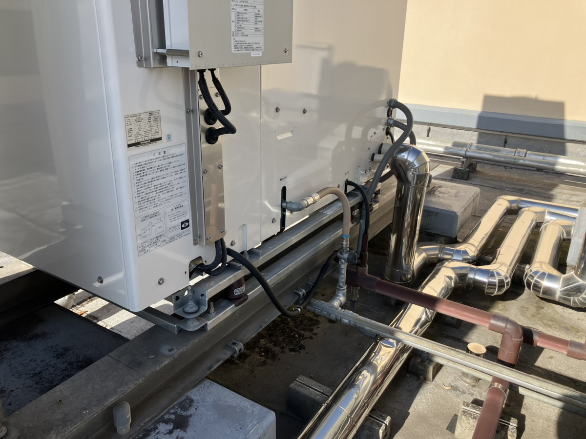 施工前(室外機)