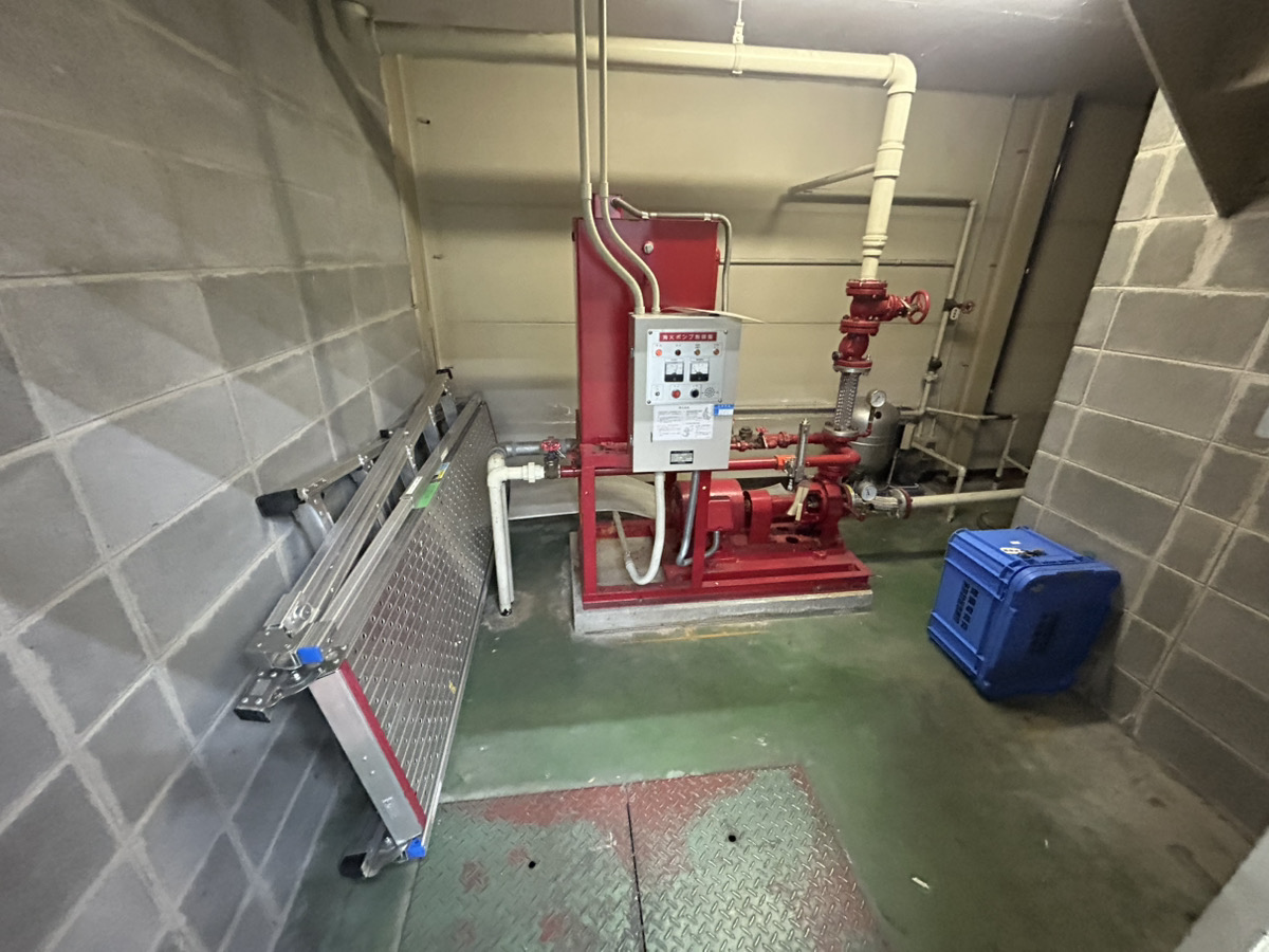 【更新前】消火ポンプ