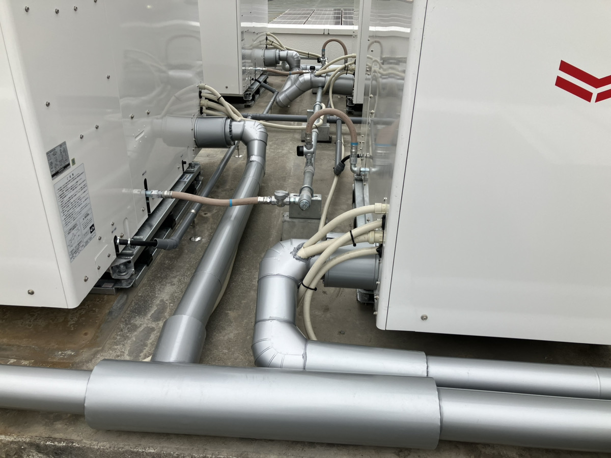 施工後　ラッキング