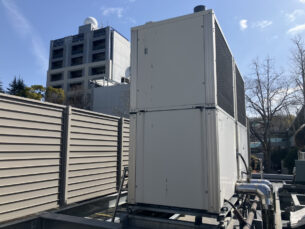 吹田市内大学様にてパナソニック製U-GH355M6DEの施工前写真。