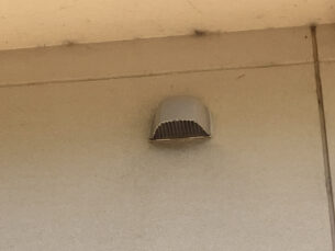 東大阪市内老人ホーム様三菱製の換気口取替工事。施工後写真