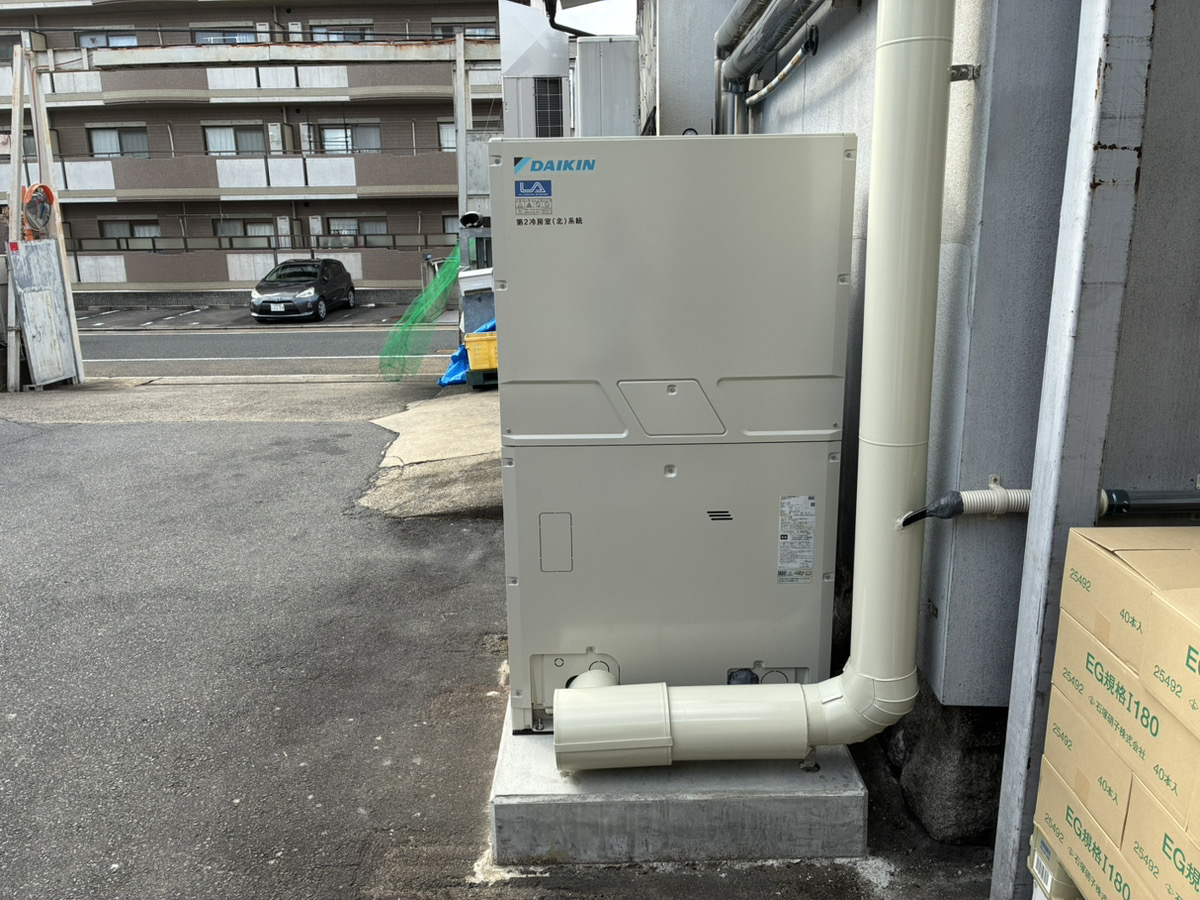 新設室外ユニット